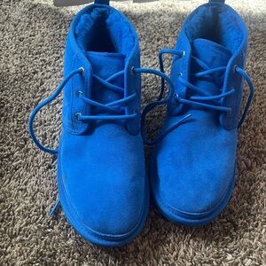 UGG Men's Vibrant Blue Suede Boots